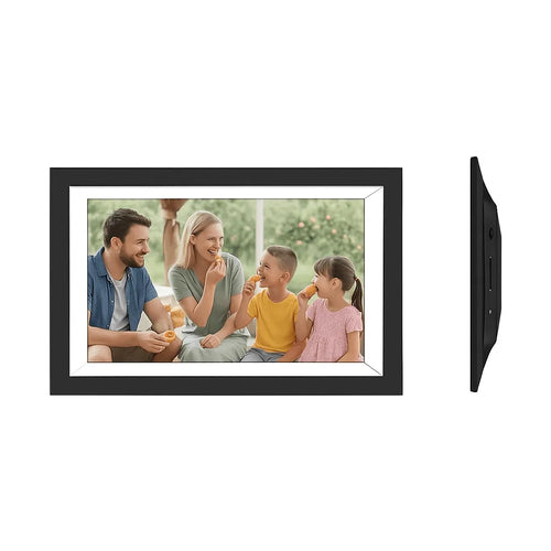 Frameora HD WiFi-Bilderrahmen – 10,1-Zoll-IPS-Touchscreen,