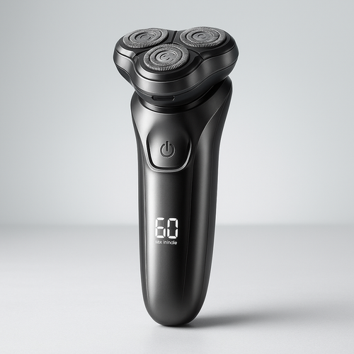 SmoothTrim One – 4D-Elektrorasierer mit Präzisionsklingen, ausklappbarem Trimmer und wasserdichtem Design