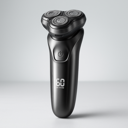 SmoothTrim One – 4D-Elektrorasierer mit Präzisionsklingen, ausklappbarem Trimmer und wasserdichtem Design