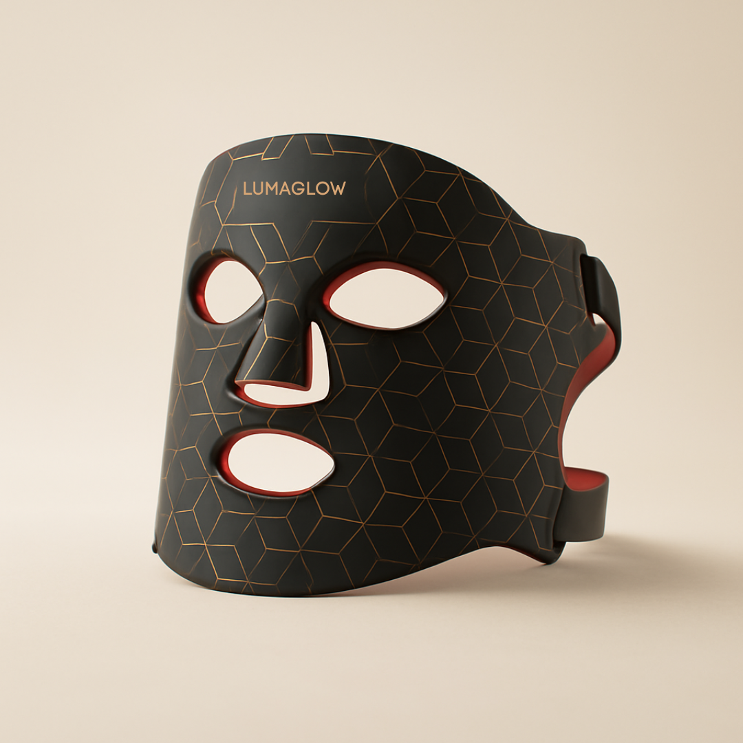 LumaGlow 7-Farben-LED-Maske – Lichttherapie für strahlende Haut