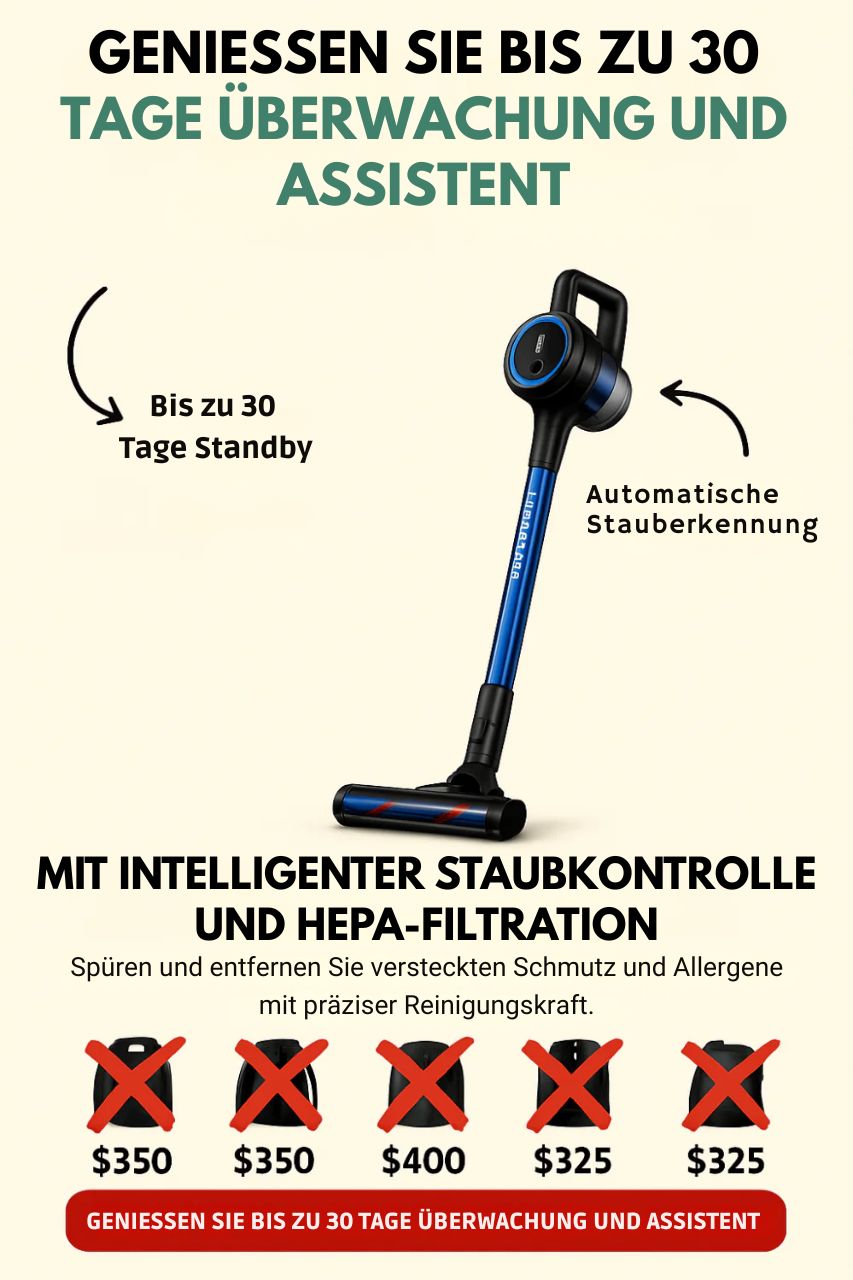 AeroSweep S12 Pro – Ultraleichter kabelloser Staubsauger