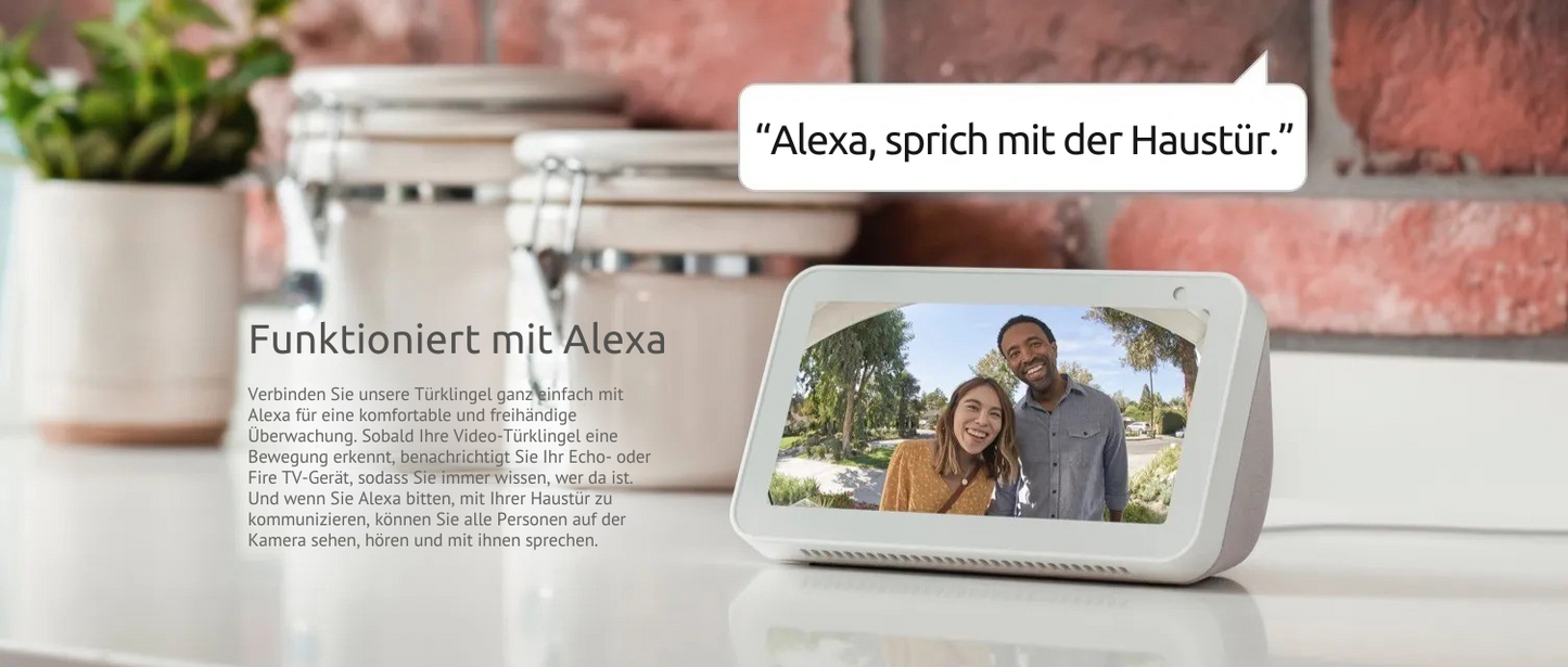 GuardianBell Pro AI Nachtsicht-Türklingel