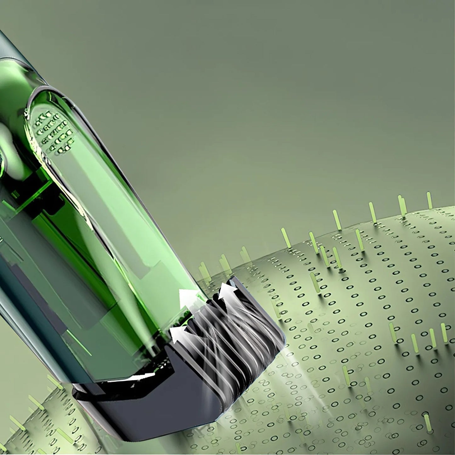 BeardCrafter X7 – Kabelloser Bartschneider mit einstellbarer Länge und USB-Schnellladung