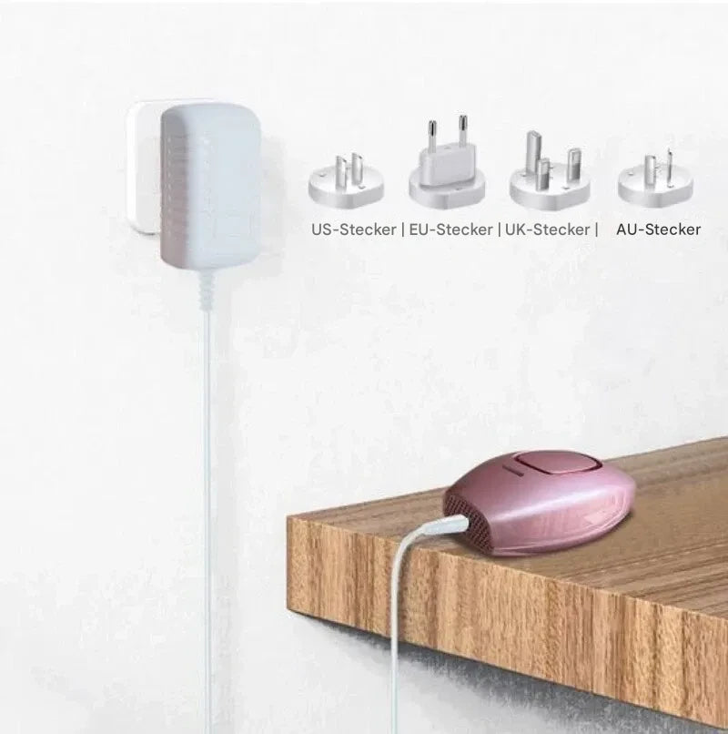 GlowSilk IPL-Haarentfernungshandgerät – Glatte Haut zu Hause