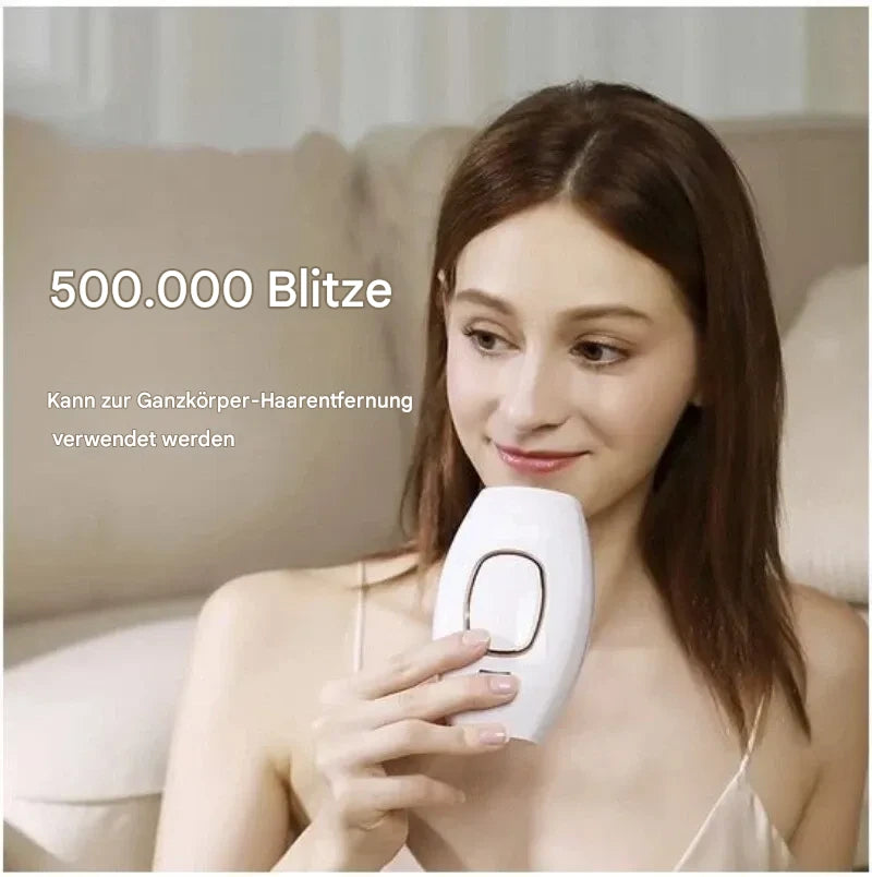 GlowSilk IPL-Haarentfernungshandgerät – Glatte Haut zu Hause