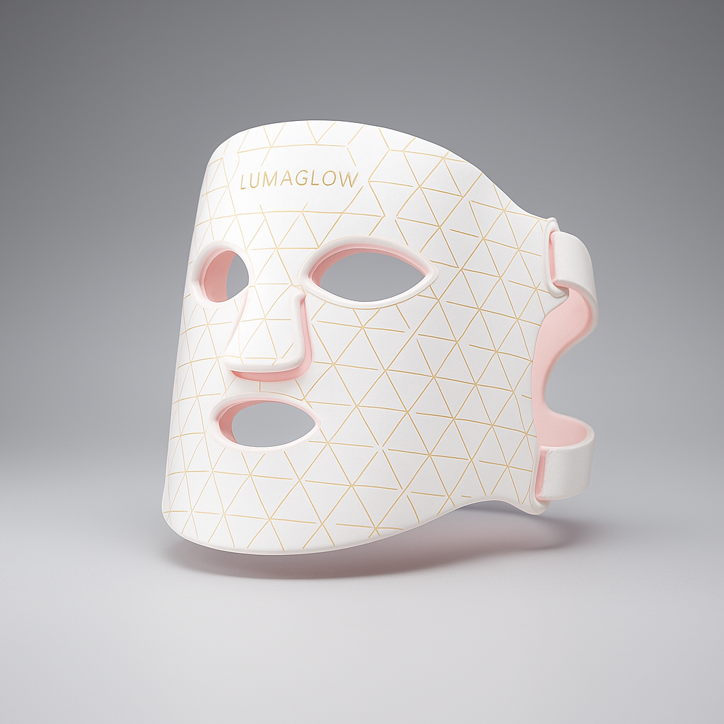 LumaGlow 7-Farben-LED-Maske – Lichttherapie für strahlende Haut