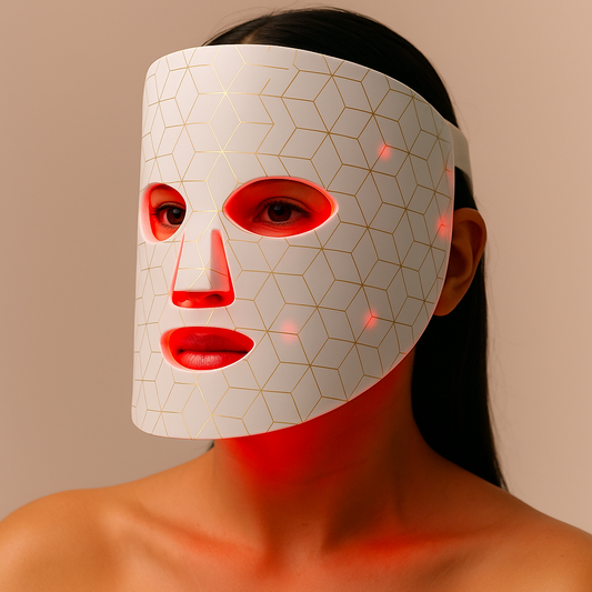 LumaGlow 7-Farben-LED-Maske – Lichttherapie für strahlende Haut