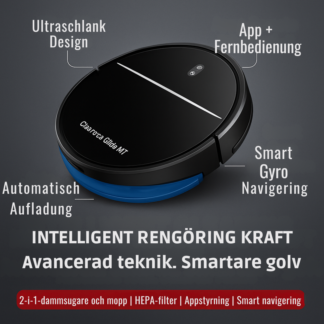 Cleanova Glide M7 – Intelligenter Roboterstaubsauger