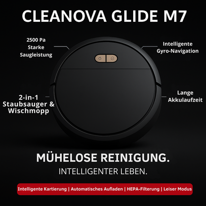 Cleanova Glide M7 – Intelligenter Roboterstaubsauger
