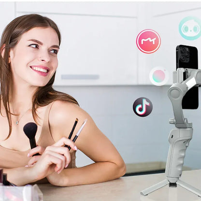 ZenAxis Pro 3-Achsen Smartphone-Gimbal – KI-Tracking & Fülllicht