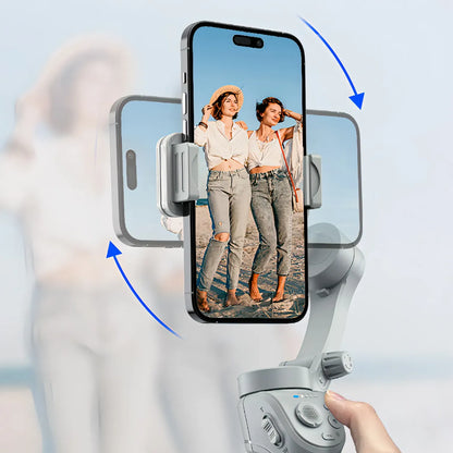 ZenAxis Pro 3-Achsen Smartphone-Gimbal – KI-Tracking & Fülllicht